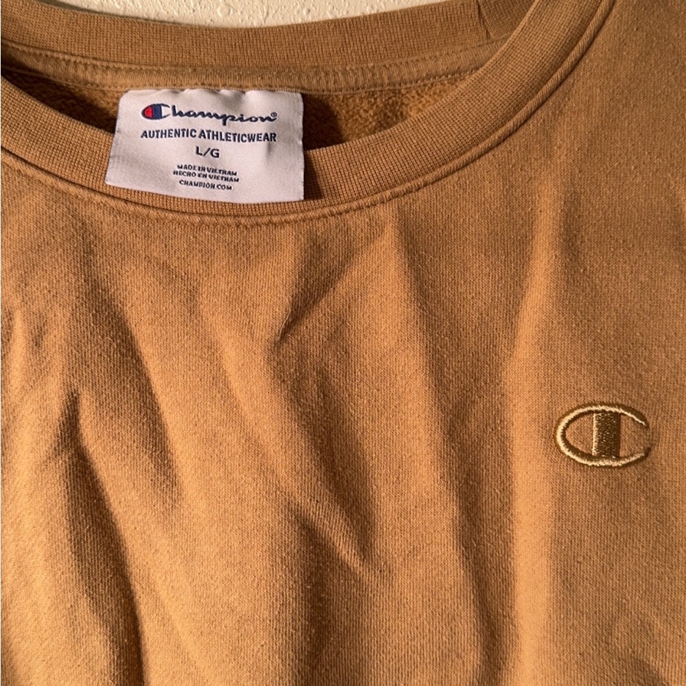 Champion Womens Tan Sweater